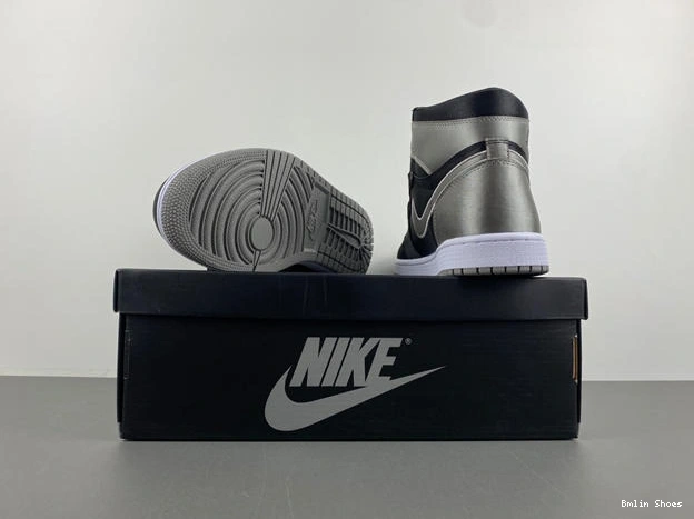 Bmlin Shoes Shadow SmoothTexture High Satin Jordan  Retro 1 FD4810- 3656 OG 1013